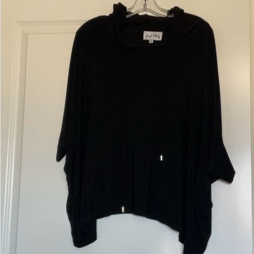 Joseph Ribkoff Black Top with 3/4 Sleeves